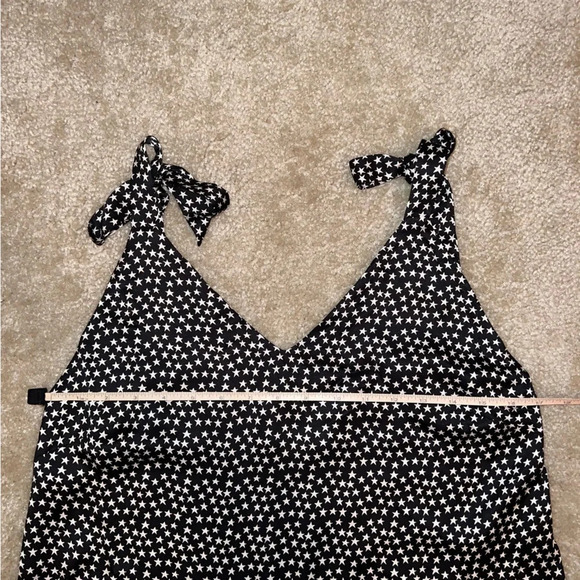 Free People Love Stories Brand Satin Star Print Cami - Picture 6 of 7